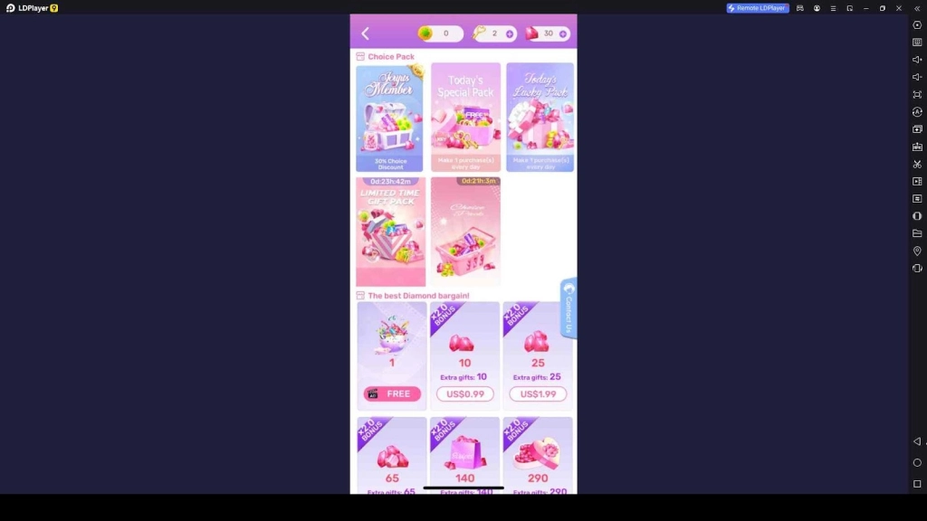 Limited Number of Keys Limited Number of Keys