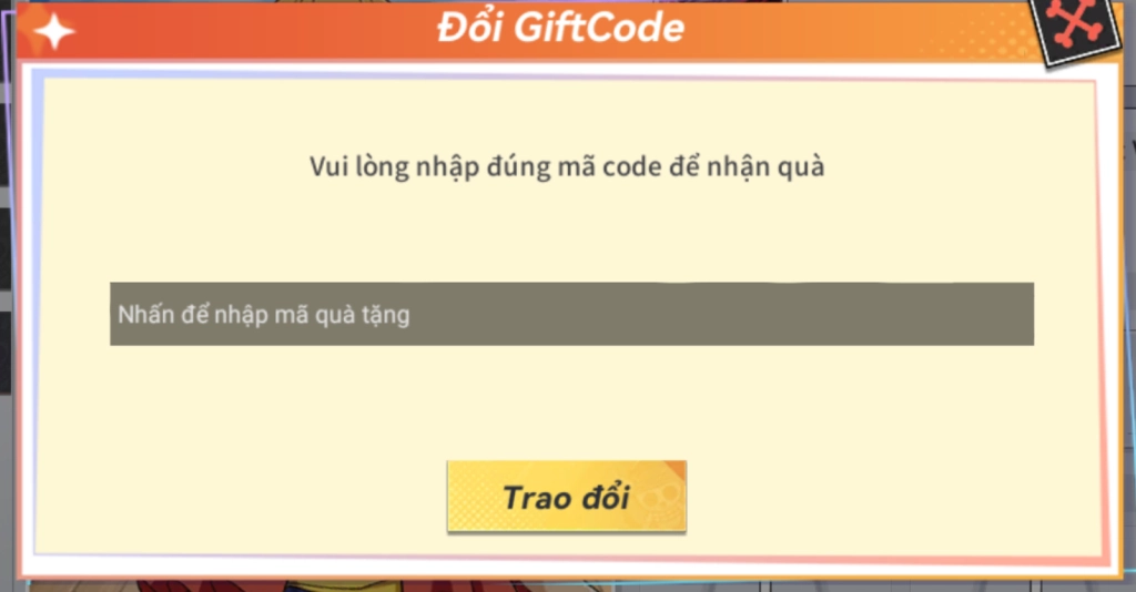 Full bộ code Tứ Hoàng Hỏa Quốc - Hướng dẫn cách nhập chi tiết