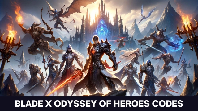 Blade X Odyssey of Heroes Codes Guide - 2025 March