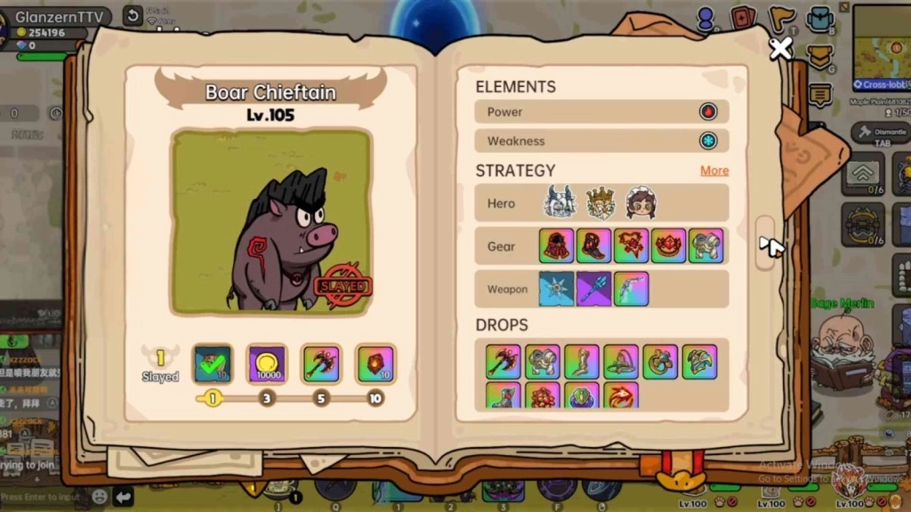 What Is the Boar Chieftain in HERO'S LAND What Is the Boar Chieftain in HERO'S LAND