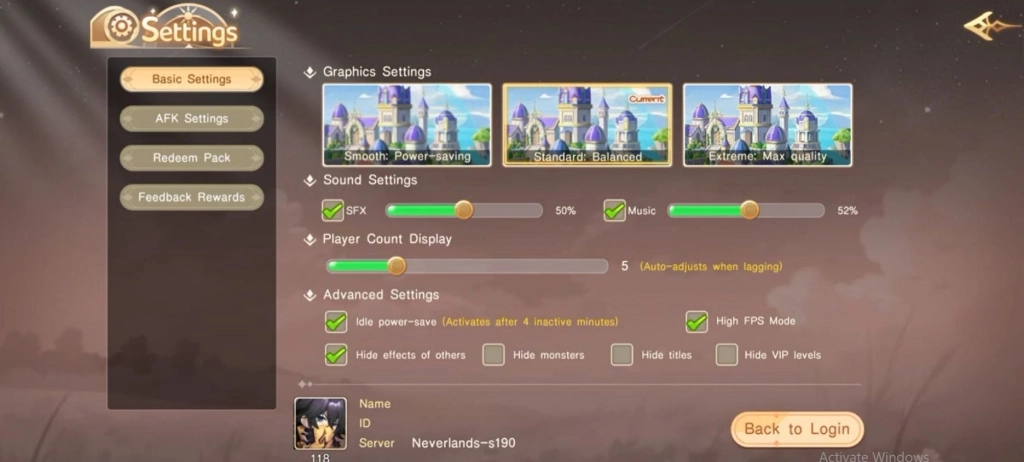 How to Redeem Codes in Neverland: Aeterna Chronicles