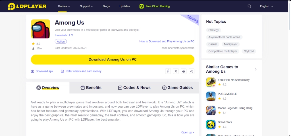 How to Download and Play Among Us on PC -Beginners Guide