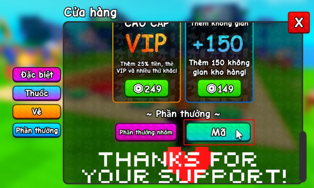 Full bộ code Roblox VNG: Plants vs Brainrots - Hướng dẫn cách nhập chi tiết
