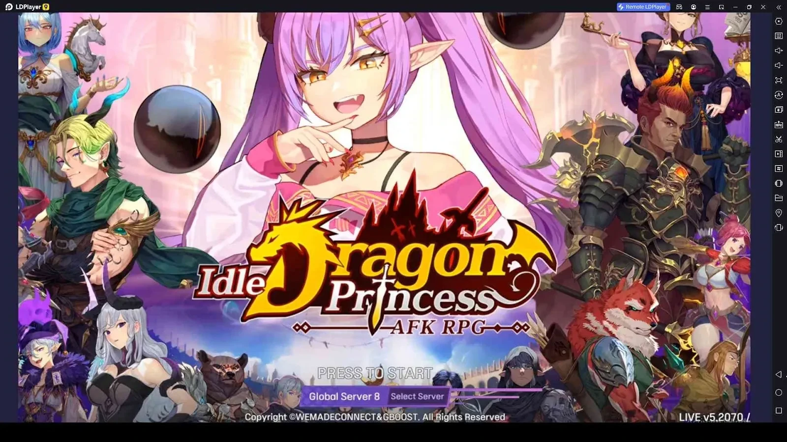 Idle Dragon Princess : AFK RPG