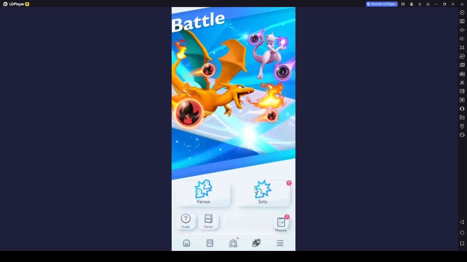 Battles in Pokémon TCG Pocket