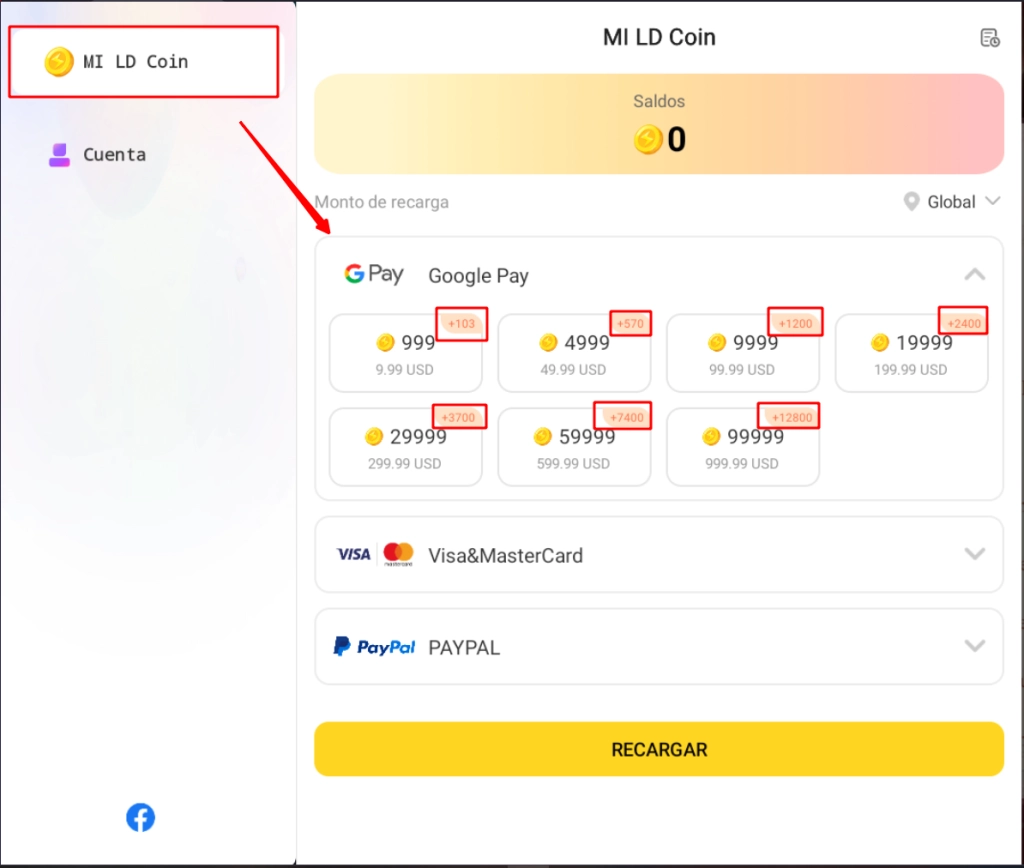 Reembolso limitado de LD Coins, hasta un 14%!