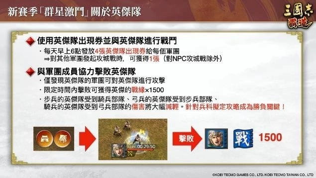 『三國志霸道』新賽季「群星激鬥」開幕！全新LR武將「魏延」、「管夷吾」於6月更新登場