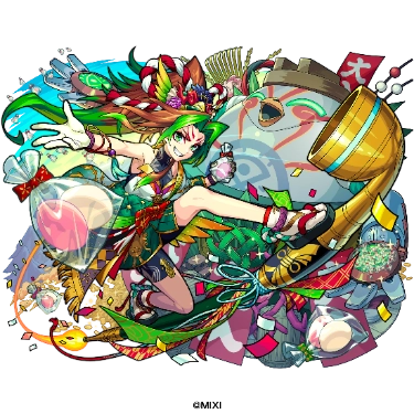 《怪物彈珠》新限定角色「凜寧」1月1日重磅登場!