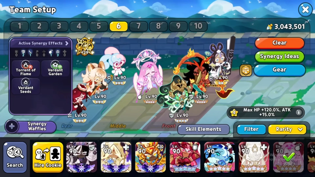 Recommended Team Setup&nbsp;