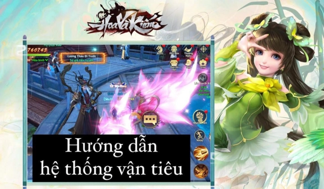 『HƯỚNG DẪN』HOA VÀ KIẾM - HỆ THỐNG VẬN TIÊU