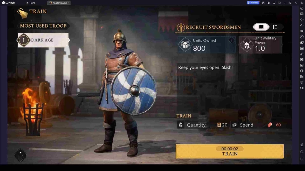 Train Warriors to Strengthen the Military Power Train Warriors to Strengthen the Military Power