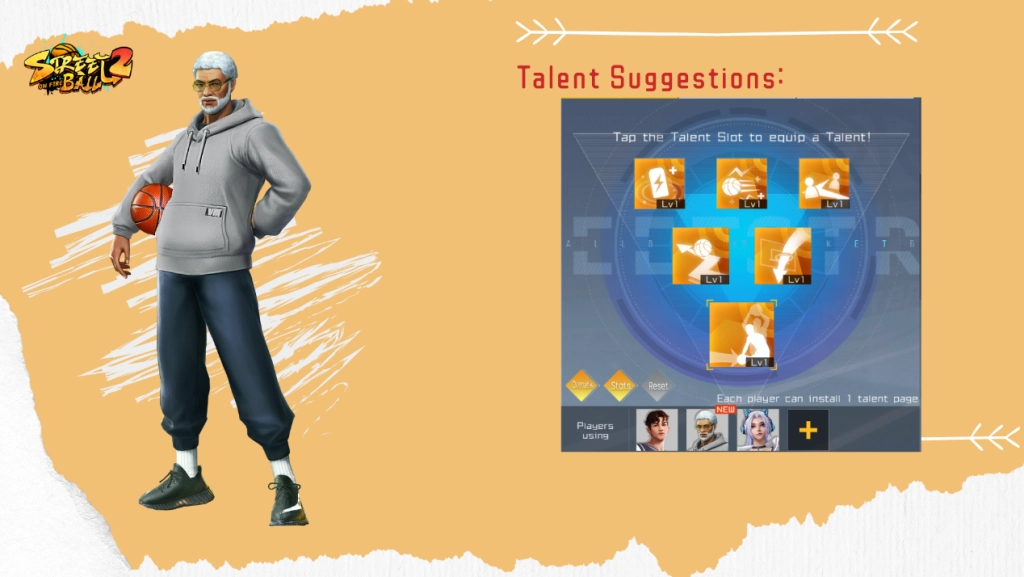 Streetball2: On Fire Character Guide