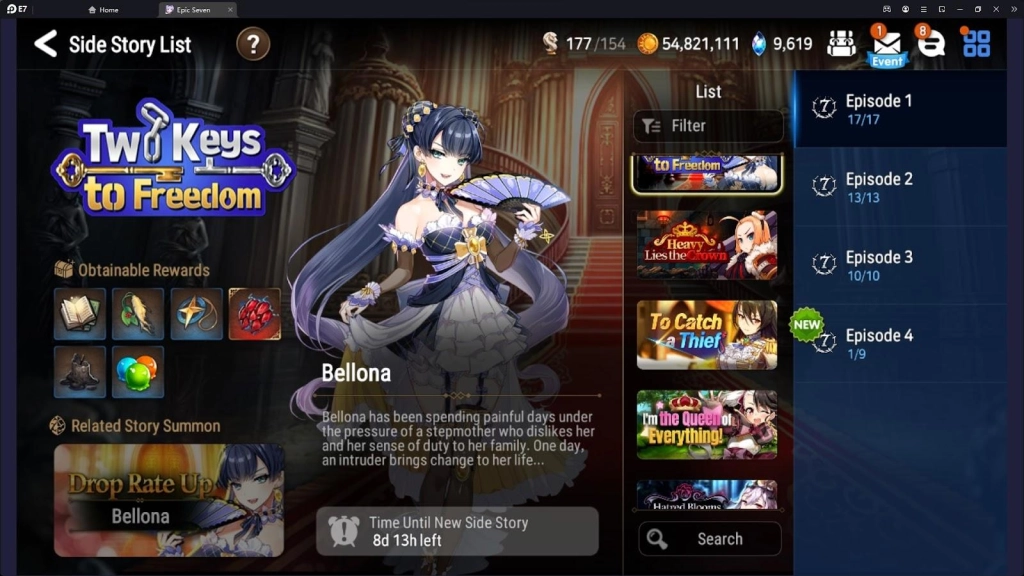 Epic Seven Side Story Revamp - Best Side Stories to Pick