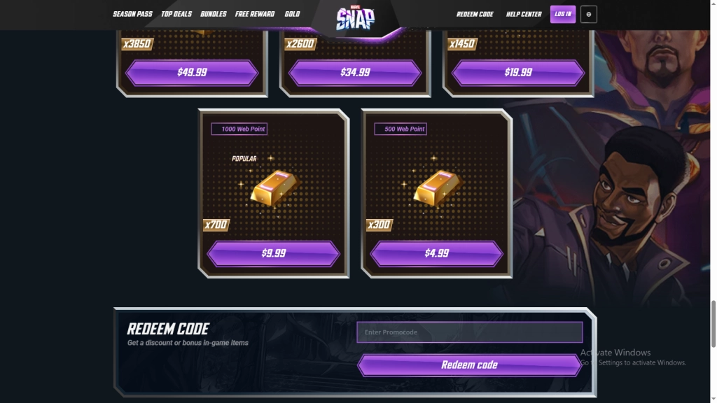 How to Redeem Marvel Snap Codes