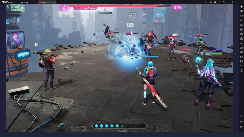 Defeat the Enemies through the Combat System Defeat the Enemies through the Combat System