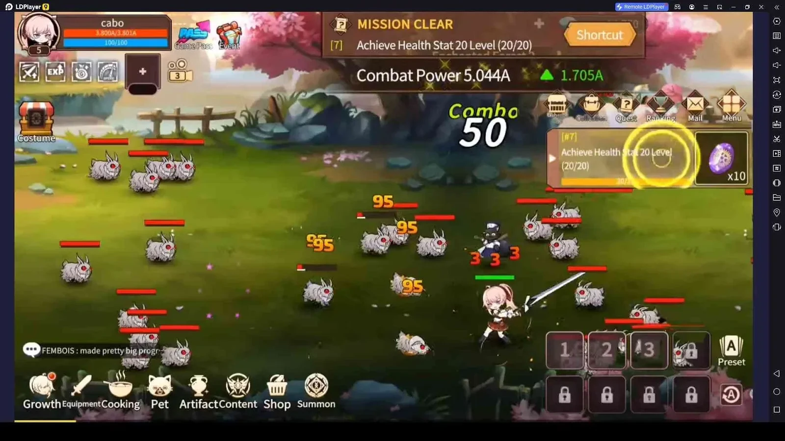 Complete Missions in Hero&FryingPan