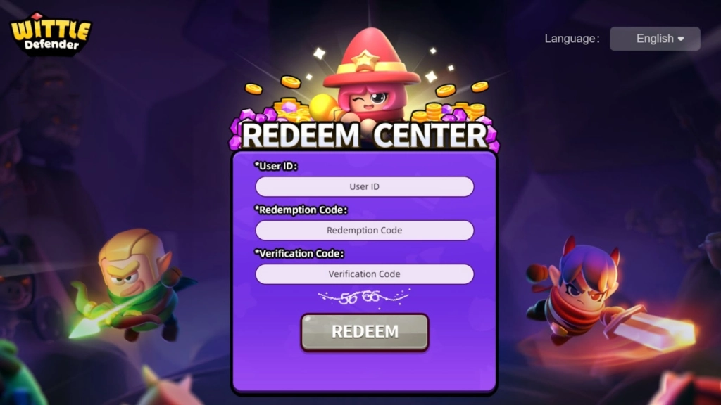How to Redeem Codes in Wittle Defender