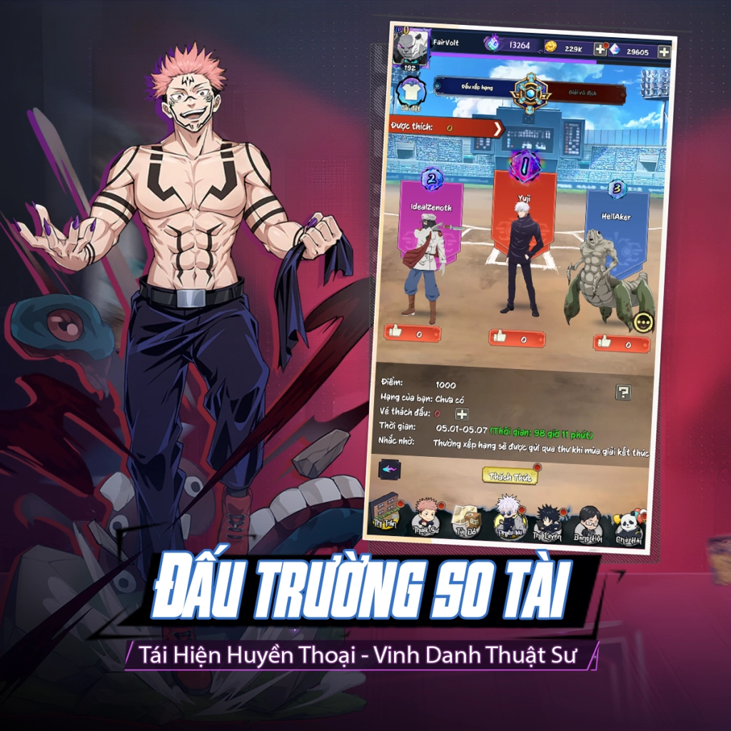 Full bộ code Chú Thuật Hồi Chiến - Hướng dẫn cách nhập chi tiết