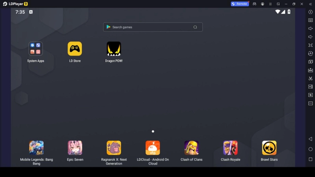 Playing Dragon POW! on PC with LDPlayer 9