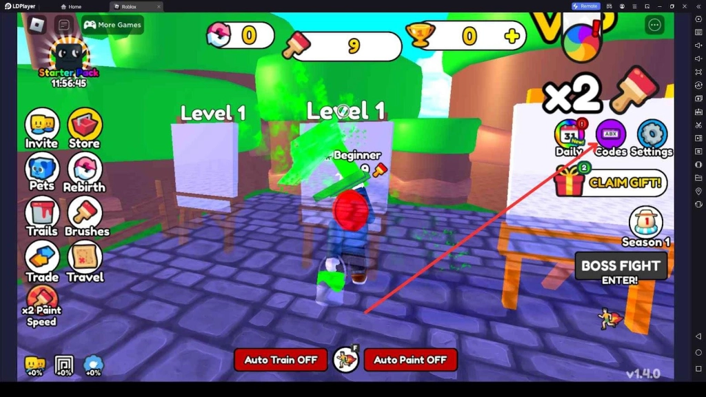 Roblox Paint A Friend! Codes: Splash of Creativity - 2025 March