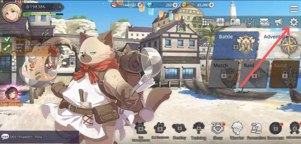 How to Redeem Codes in Cat and Knights