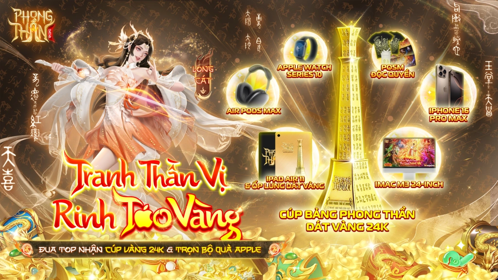 Full bộ code Phong Thần VNG - Hướng dẫn cách nhập chi tiết
