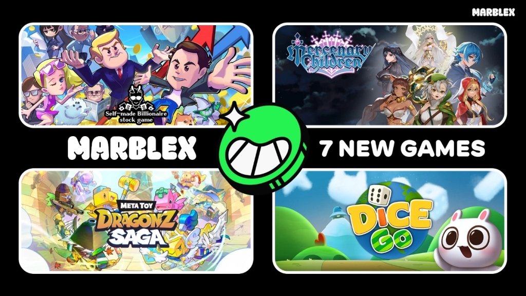 MARBLEX公佈2025年規劃藍圖  呈現全新的WEB3遊戲發行模式