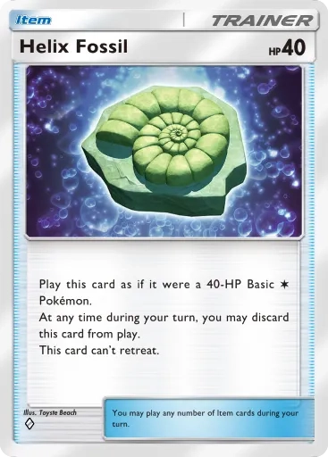 Fossil cards Fossil cards