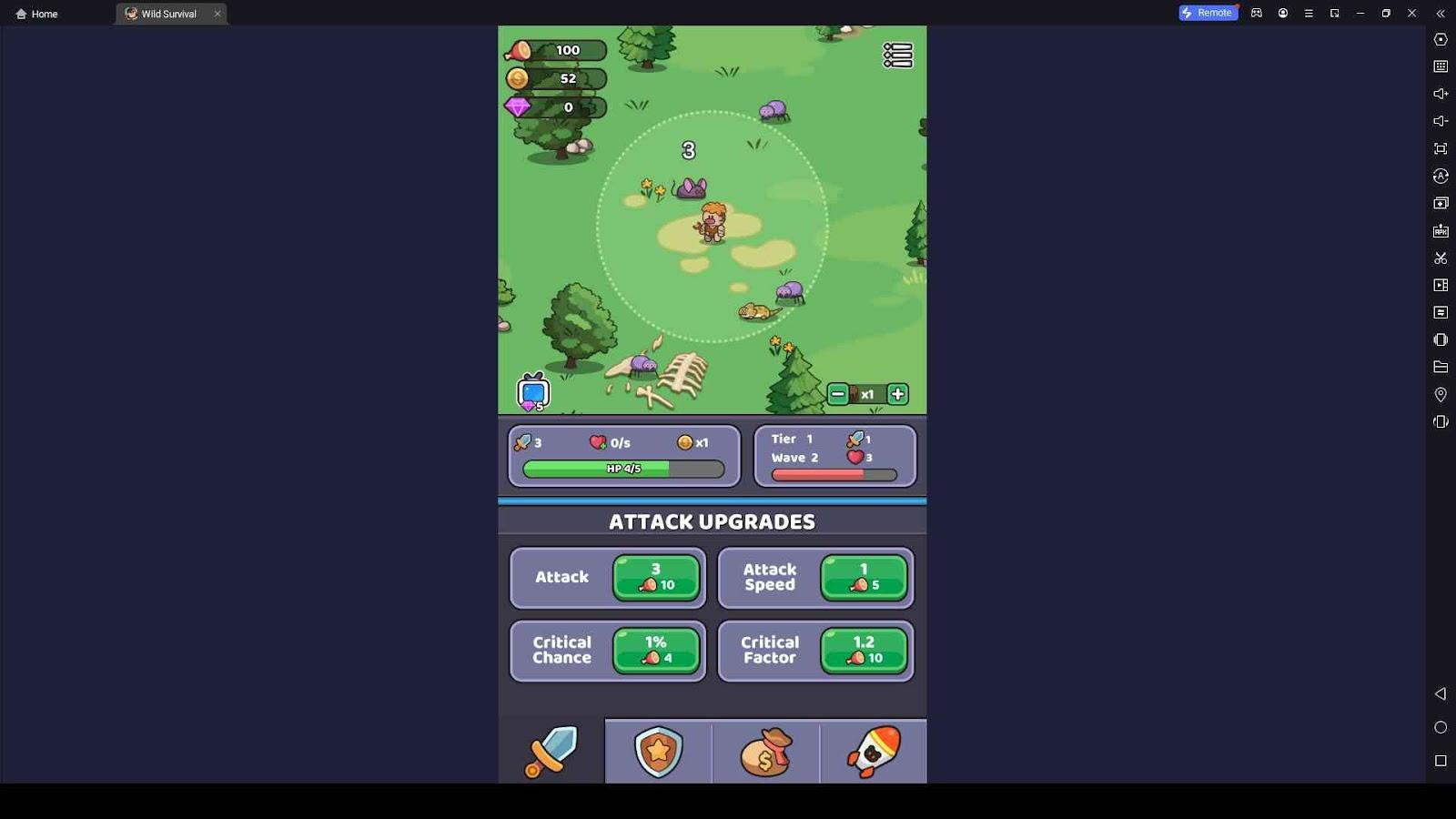 Wild Survival - Idle Defense Early Gameplay Strategies