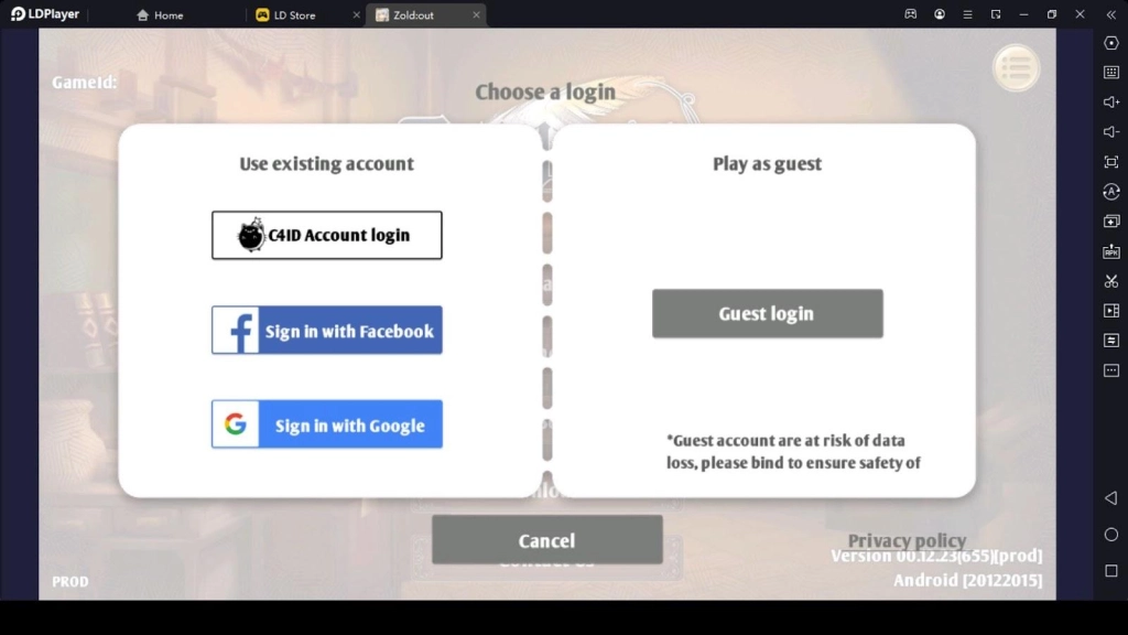 Zold Out Reroll Steps