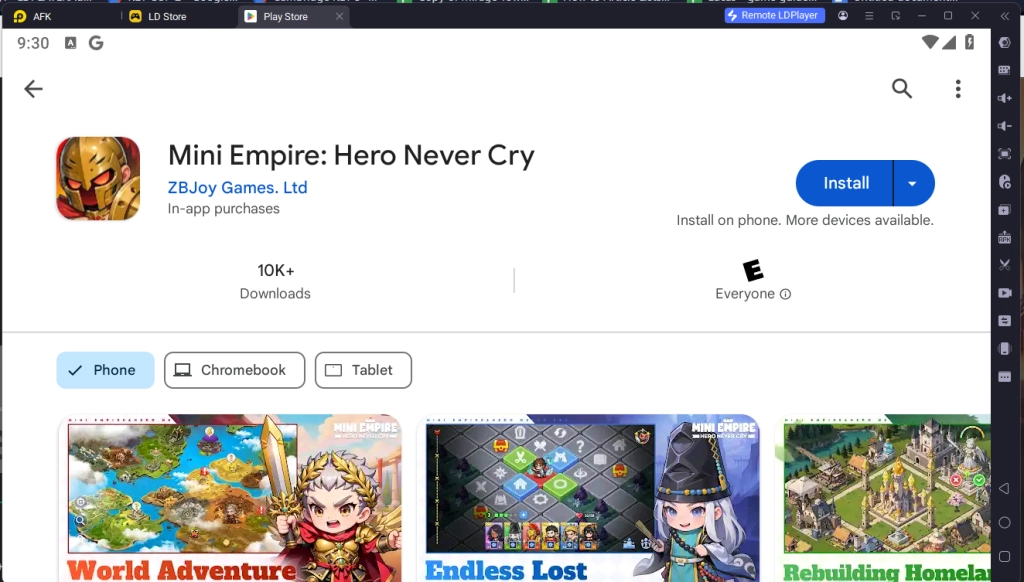 How to Download and Play Mini Empire: Hero Never Cry on PC - Beginners Guide