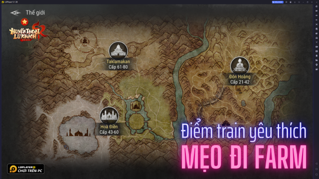 SROM - Huyền Thoại Lữ Khách: Hướng dẫn train cấp nhanh và bãi farm lý tưởng