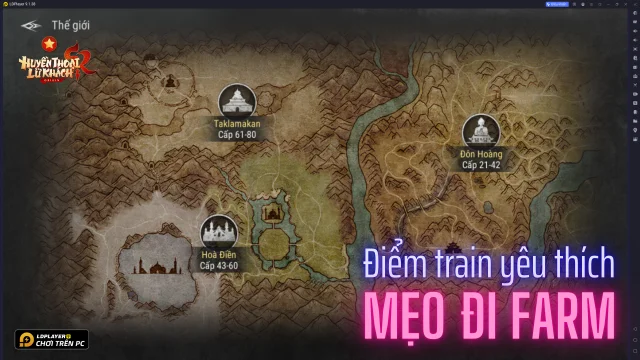 SROM - Huyền Thoại Lữ Khách: Hướng dẫn train cấp nhanh và bãi farm lý tưởng
