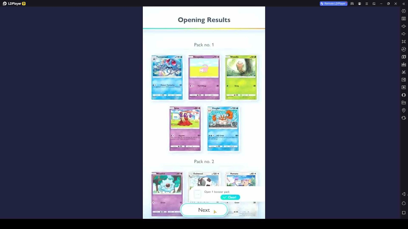 How to Earn Opening Packs in Pokémon TCG Pocket