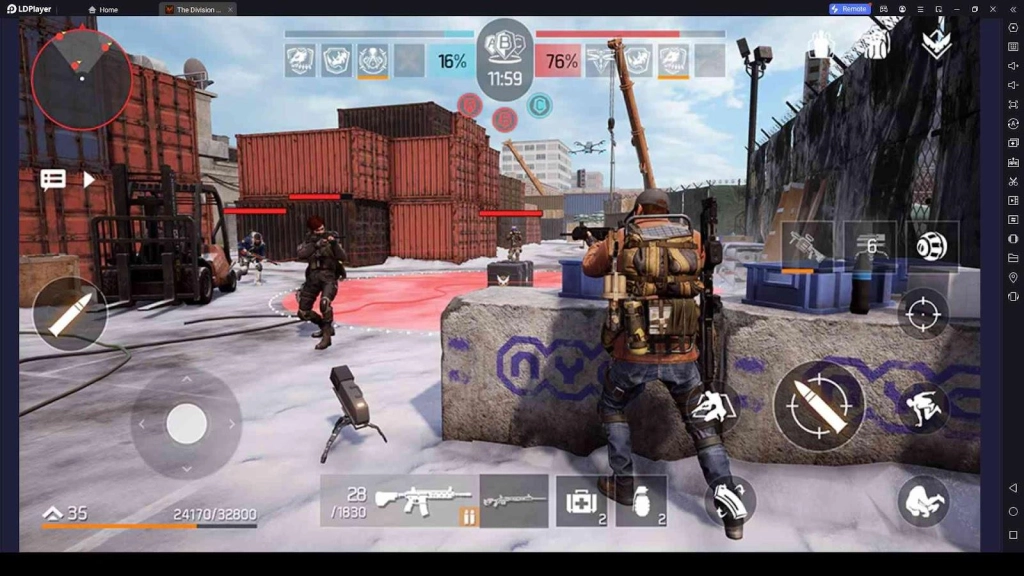 Fight Against Enemies with a Balanced Aim