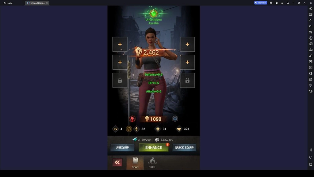 Equip and Enhance Squad Members Equip and Enhance Squad Members