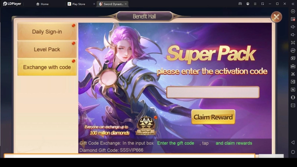 Current Sword Dynasty: Immortal Codes Current Sword Dynasty: Immortal Codes