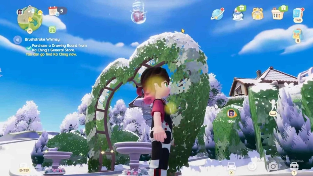 All the Snowman Bubble Locations