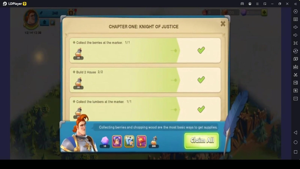 Kingdom Adventure Saga Chapter Quests