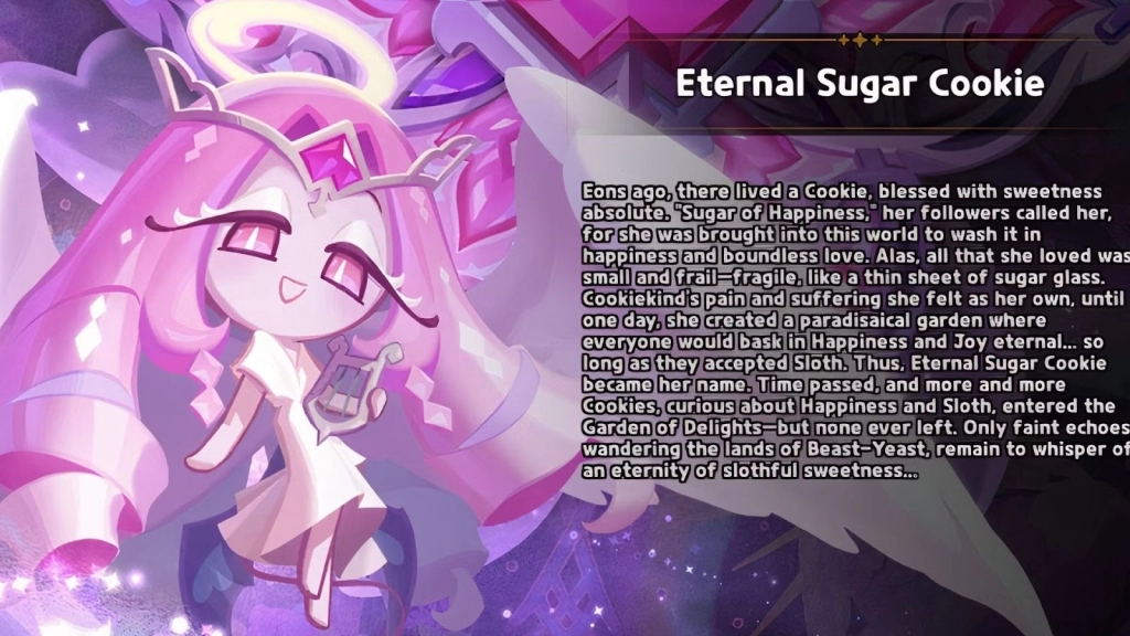 What is Cookie Run Kingdom Eternal Sugar Cookie