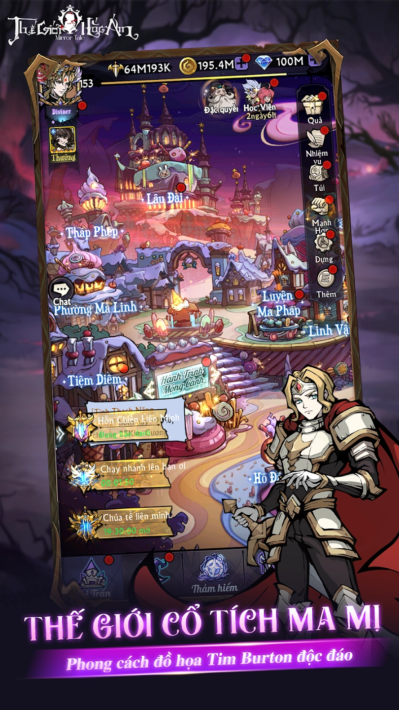 Full bộ code Mirror Tales: Thế Giới Hắc Ám - Hướng dẫn cách nhập chi tiết