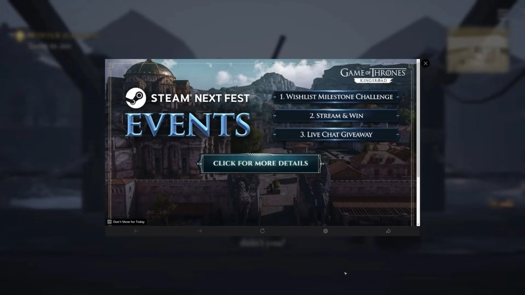 Don't Miss Events