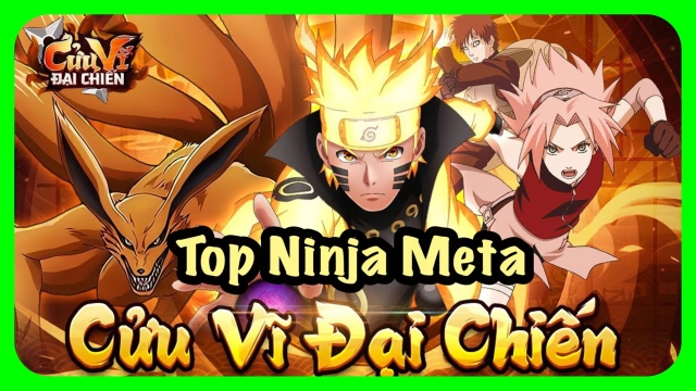 『HƯỚNG DẪN』Cửu Vĩ Đại Chiến: Top Ninja Meta Giai Đoạn Đầu Game & cách tải game trên PC