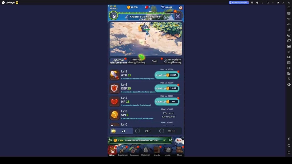 Level Up Your Hero Stats Level Up Your Hero Stats
