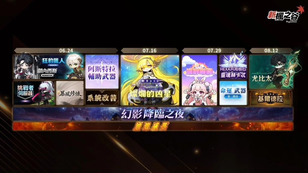 《新楓之谷》夏季改版「CROWN」倒數!雙職業Remaster、三大BOSS降臨