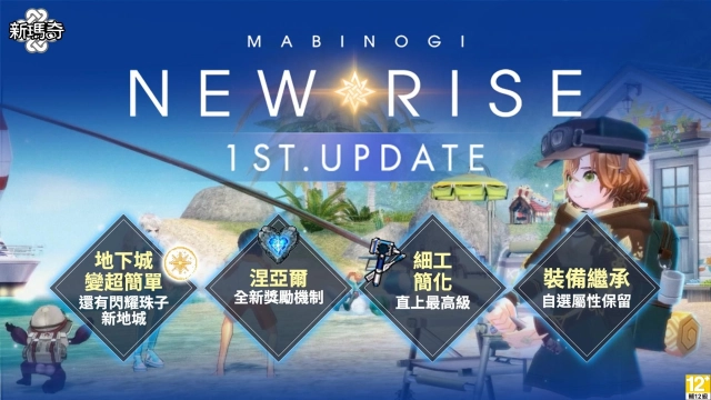 《新瑪奇》迎來史上最大改版「NEW RISE」!三大系統大躍進、體驗升級