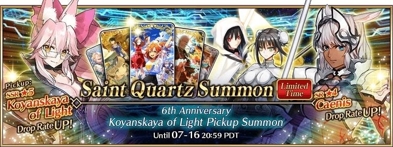 Fate/Grand Order 6th Anniversary - How To Get The Most Rewards