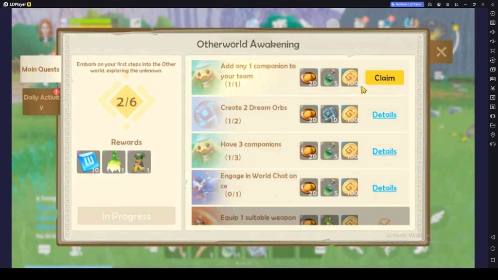 Complete All Your Tasks to Progress More Complete All Your Tasks to Progress More