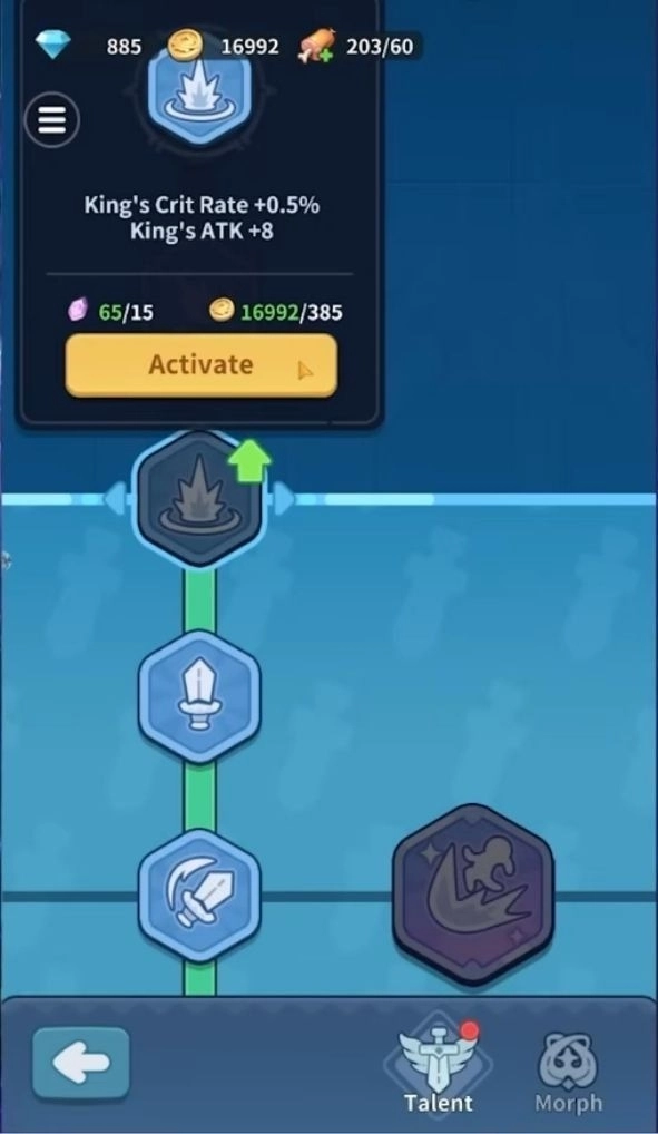 Upgrade Your King’s Weapon