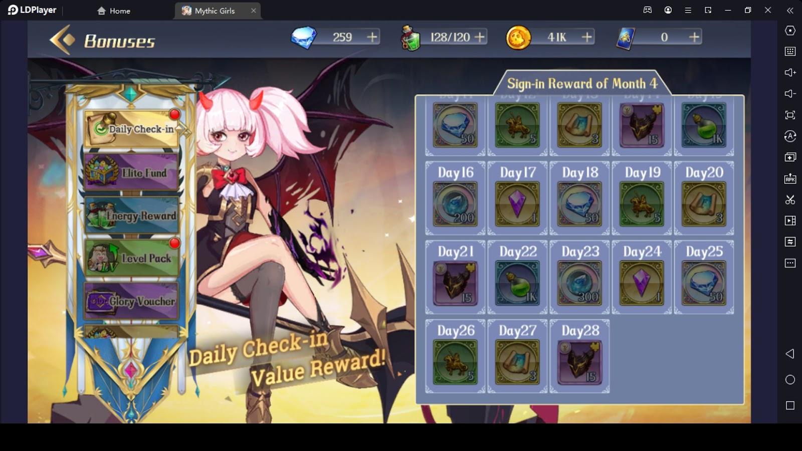 Mythic Girls Benefits